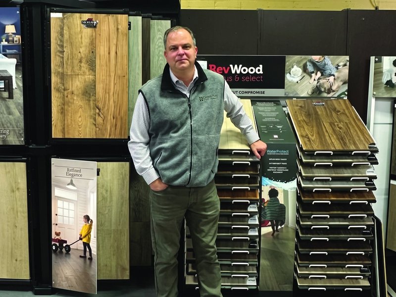 John Modica at Barefoot Flooring from Lake St Louis Living