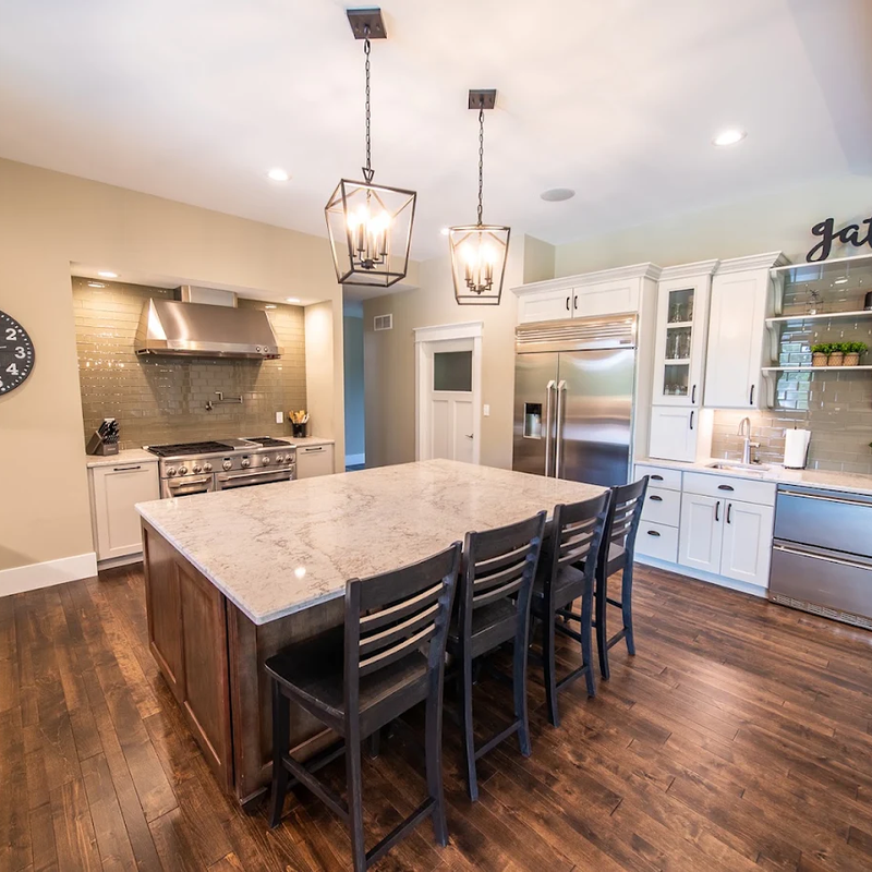 laminate flooring on kitchen