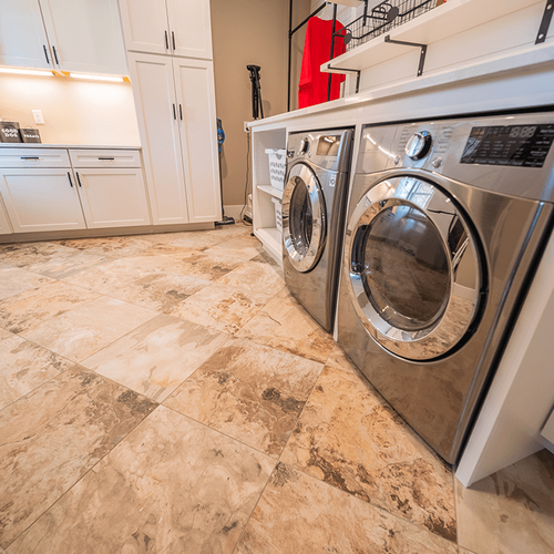 Laundry room flooring makeover in Cottleville, MO