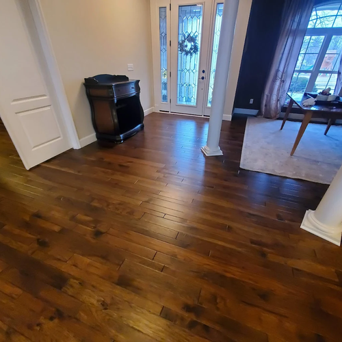 Hardwood flooring installation in Cottleville, MO