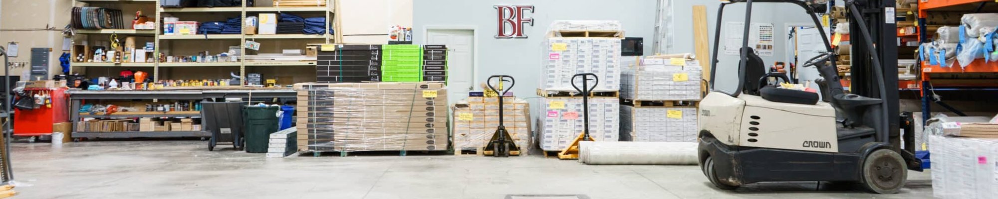 Flooring warehouse in Lake St Louis at Barefoot Flooring