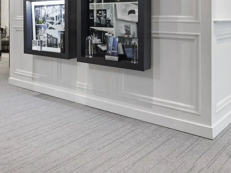 Light Grey Commercial Carpet Flooring