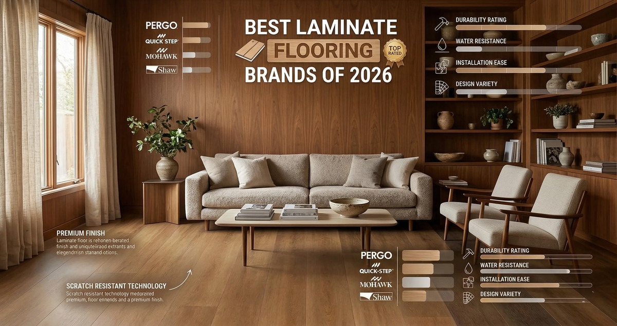 best Laminate flooring Brands 2026